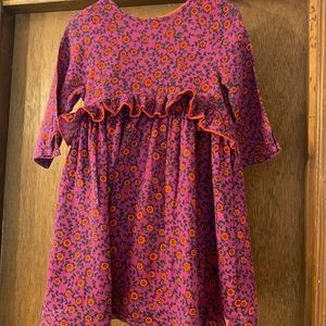 Pink Chicken Fall Floral Dress 3T
